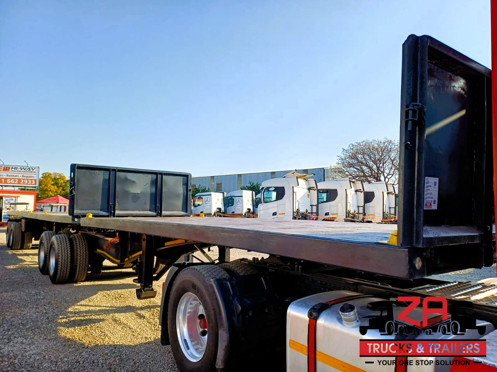 2013 SA TRUCK BODIES SUPERLINK FLAT DECK TRAILER #53077